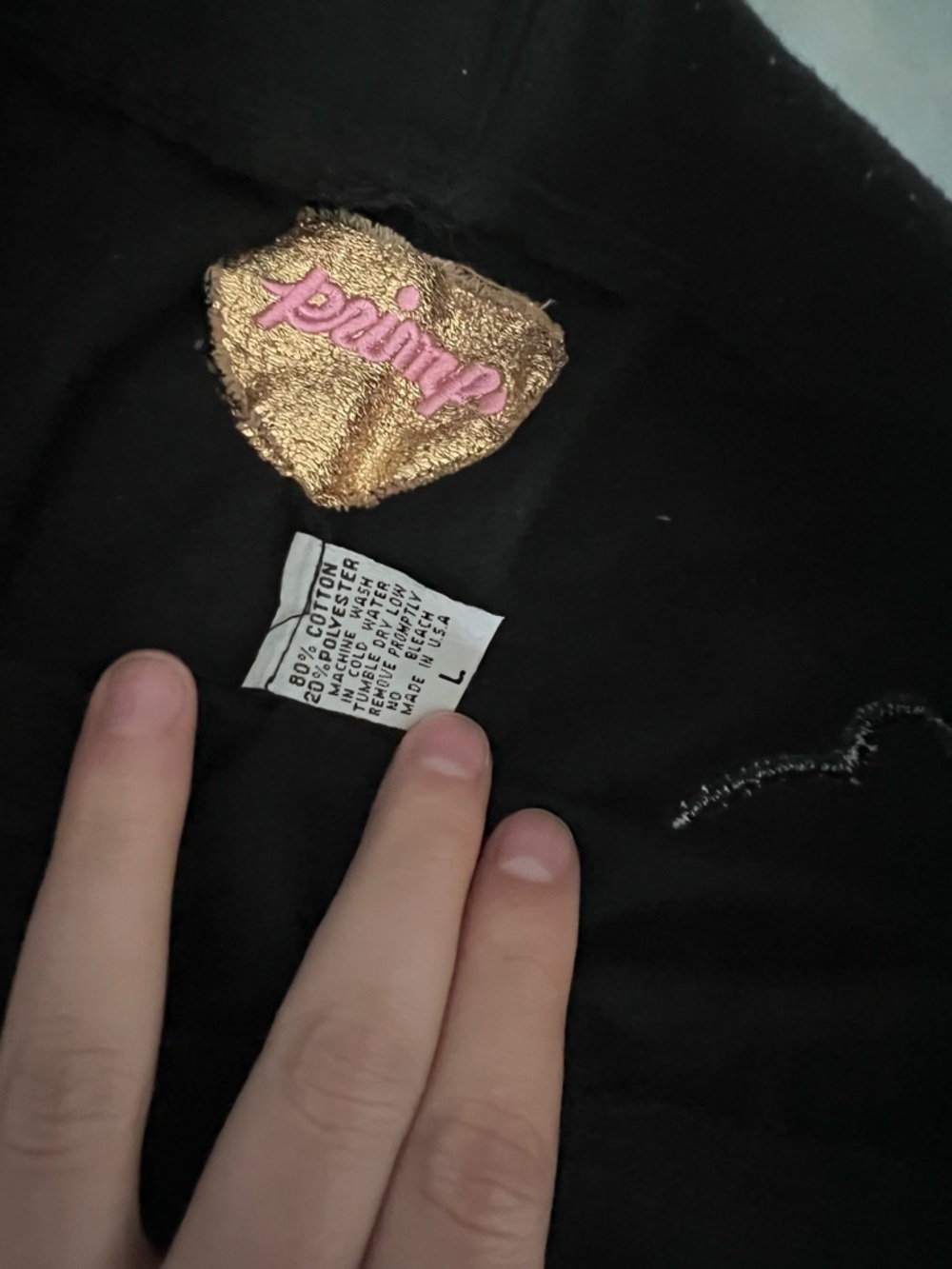 Primp Black Splatter Ice Cream Sweatpants Style ASO Jessica Simpson Size Large - Picture 4 of 10